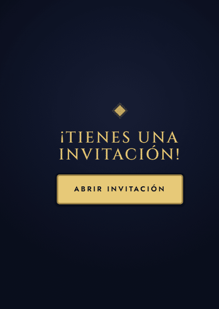 Invitación Art Déco