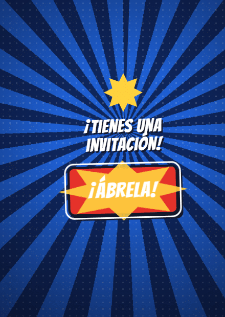 Invitación Liga de Héroes