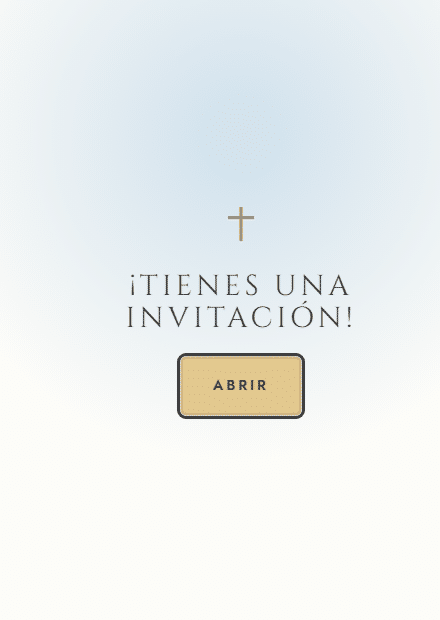 Invitación Luz Celestial