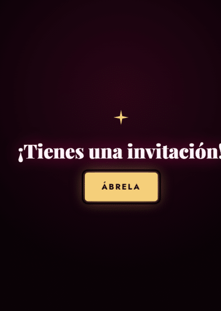 Invitación Rosa Glam